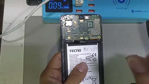 TECNO Spark Go 2023 no prende memoria mala #electronicajoses #diagnostico #tecnosparkgo2023 #tecno #reparacion #soluciones #falla #serviciotecnico #emmc #reparaciondecelulares #circuitos 