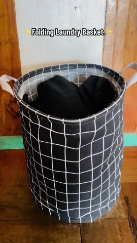 Folding Laundry Basket.✨#laundry #laundrytok #laundrybasket 