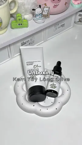 Kem Tẩy Lông Olive 🌿 #olive #kemtaylong #kemtaylongolive #unbox #unboxing #viral 