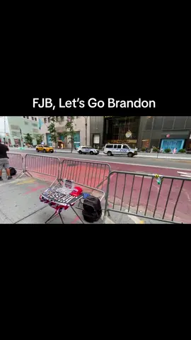 When your fjb sign is no longer valid after Biden drops out of the presidential race. @ Trump Tower.