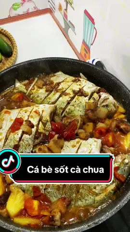 Cá bè kho với cà chua - Phan Rang ngày mưa #nauancungtiktok #ancungtiktok #cabekho#duyencaocooking#comnha