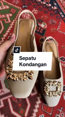 Sepatu buat kondangan atau acara formal 💕 #sepatuwanita #sepatukondangan #flatshoes #shoestyle 