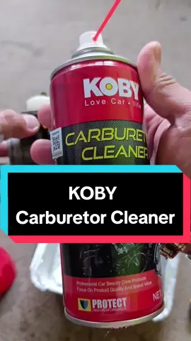 KOBY Carburetor Cleaner for Motorcycle and Car.450ml#koby #carburetor #cleaner 