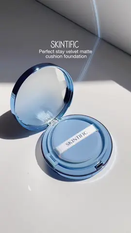 introduce to all of you, my first ever purchase new launch skintific matte cushion foundation 🩵💙✨ @skintific.my  #skintific #skintificmy #skintificmalaysia #skintificcushionfoundation #skintificmatte #skintificnewlaunch #newlaunch 