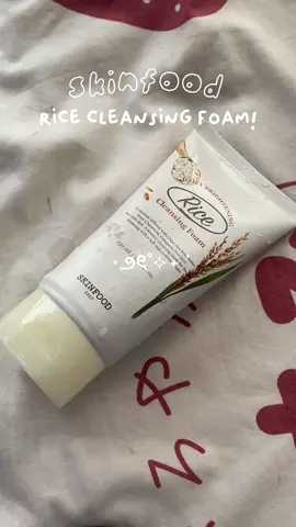 Skinfood rice cleansing foam ⋆౨ৎ˚⟡˖ ࣪.  ||  guess who finally posted looooolll i actly love this sm isso cuteee showw summ luvv tooo thiss viiiiidddedeeooooo giyuuuuysssssss !! i jst got the mediheal teatree toner pads alsoo so look forward for that vid guysz [cute] #fyp #fyp #skinfood #foamingcleanser #trend #trending #viral #viraltiktok #moots #moots? #ajusjajsh #fypシ #foryou #foryoupage #forupage #foru #xyzbca 