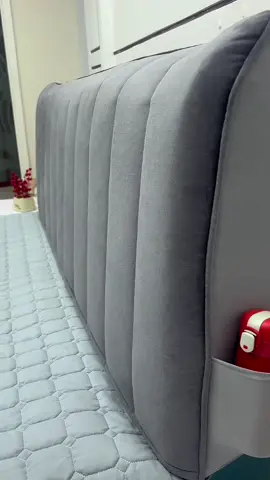 Đệm nhung bọc đầu giường chống thấm bẩn ⭐️#foryou #decor #xuhuong 