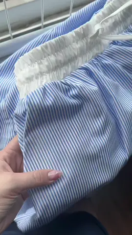 SALY PANTS Quần Dài Harem Kẻ Sọc Mềm Mịn Thoáng Mát #xuhuongtiktok #LearnOnTikTok #quandainu #macdepmoingay #quandaibigsize #phoidoxinh 