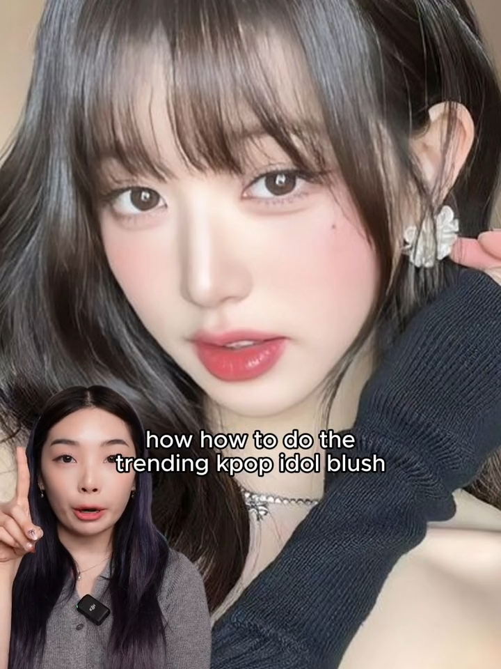 currently been doing my blush like this lately too and i can see that my face looks less puffy! hope this tip helped~ products used mentioned below: everything u can get on @oliveyoung_global (use code 