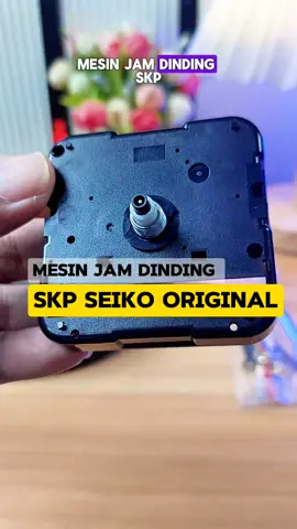 Mesin Jam Dinding SKP Seiko Original #racuntiktok #gratisongkir #diskontiktokshop #mesinjamdinding #mesinjamdindingseiko 