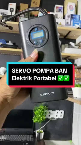 Servo pompa ban elektrik portabel✅ #pompabanelektrik #pompabanportable #pompaban #bangfad #servo 