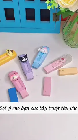 Tẩy bút chì trượt hình dễ thương #taybutchi #taybutchicute #dodunghoctap #xuhuong #minishop147 
