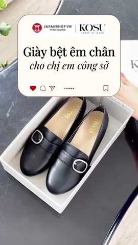 Giày bệt Kosu cho chị em công sở 🥰🥰 #japanshop #xuhuong #giaydep #trending #japanshopvn #kosu #giayda 