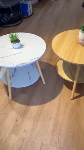 luxury side stool  . Can also be used as small center table  . Wooden design  . You can decorate accessories  to style it  . Price:40,000 . Available color  White left  No brown