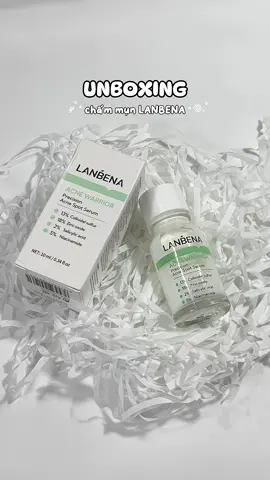 Chấm mụn LANBENA✨#chammun #lanbena #chammunlanbena #unboxing 