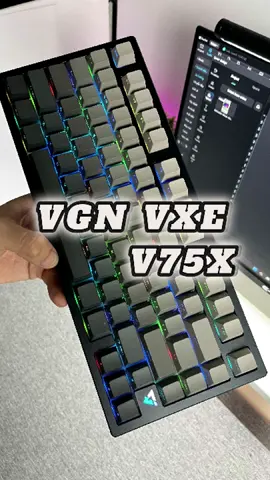 ATK V75X một em phím vừa hỗ trợ cho anh em chơi game, vừa cho anh em 1 cảm giác gõ rất tốt!!!! #mechanicalkeyboard #banphimco #banphimgaming  #desksetup #phatlesetup