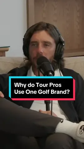 The HONEST reason tour pros only use one golf brand! 🏌️‍♂️#golf #golfer #golftiktok