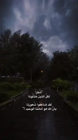 شكرا لكل الذين خذلونا🧡🌿 #سبحان_الله_وبحمده_سبحان_الله_العظيم #اللهم_صلي_على_نبينا_محمد #oops_alhamdulelah #رسائل_من_القرآن 