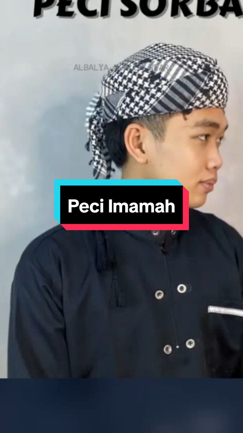PECI SORBAN IMAMAH PERMANEN #peci #sorban #pecisorban #imamah #permanen 