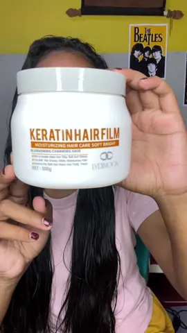 Rambut makin lembut dan glowing kalau pake hair mask ini, karna keratin dari hairmask nyaa @LYDIMOON.ID #hairmask #hairmaskdamagerepair 