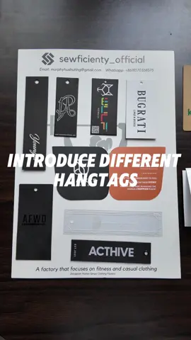 Introduction accessoires——hangtag 🎀We manufacture gym wear, such as leggings, bras, tops, shorts, joggers, jackets, and hoodies. 💪🏻🏃 ▪️ ▪️ ▪️ About Sewficienty 1️⃣ Customize fitness clothing service 2️⃣ Professional, Efficiency, Flexible 3️⃣Factory in China WhatsApp: +86 18570358575/ info@sewficienty.com ❤️👌 #fabrics #clothingproduction #hangtag #hangtags  #clothingmanufacturer #fitnessclothing #fitnesswearbrand #garmentmanufacturing #garmentmanufacturer #clothingbrand #garmentfactory #clothingfactory #apparelmanufacturing #apparelfactory #samplemaking #patternmaking #patternmaker #partnerup