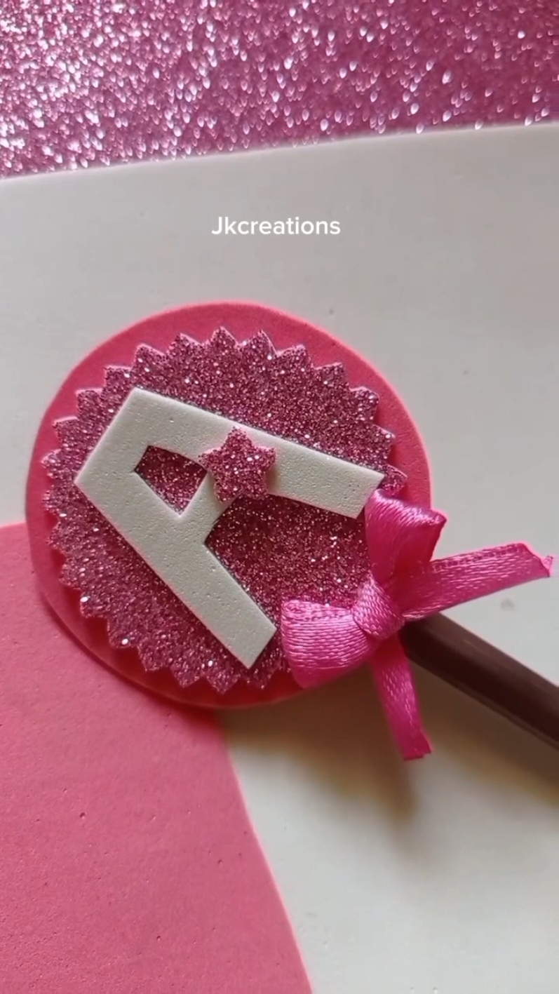 pencil topper #ViralBeauty #pencilart #craft #DIY 