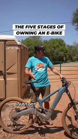 The 5 Stages of Owning an E-Bike