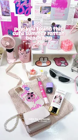 summer is not yet over mga beh! 🐚🥥🌴🌺🌅🌊 #fyp #fypシ゚viral #rattanbag #Summer #summerbag #beachbag #TikTokShop #tiktokfinds #budolfinds #ayzkwem 