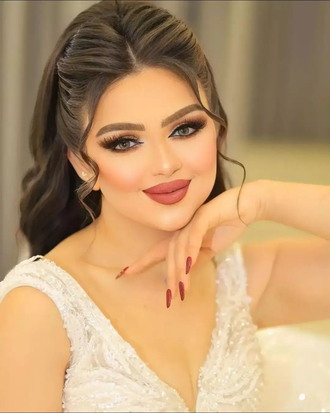 #اجمل_مكياج_ولف_عرايس_فخم🦋😍❤ #😍💍👗👛 ##دعمكون___ومشاركتكون #حبيب_قلبي #احبكمممم #❤❤❤ #🥹🤍 
