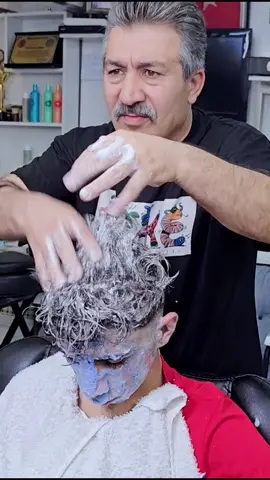 ASMR BARBER BLISS; HEAD, EAR, FACE MASSAGE AND CARE & ZAZA MACHINE SHAVE @asmrundercutbs #asmr #relax #shave #massage #asmrhaircutsmassage #fyp #viral #trending #foryou #relaxing #usa🇺🇸 #shorts #chairmassage