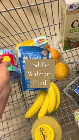 Toddler grocery restock @Walmart Guess my total 😅 #momtok #roadto10k #followtrain #MomsofTikTok #toddlermom #walmarthaul 