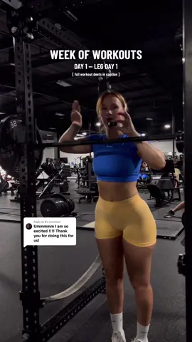 Replying to @B strap in besties im giving you ALL the tea this week 😉💅🏻💋  wearing @DFYNE dc BECKNELL workout deets 5x5 back squat 3x8-10 rear foot elevated split squat 3x10-12 good morning 2x20 single leg press 3x12-15 ham curl 3x12-15 calf raise #legday #weekofworkouts #workout #workoutroutine #glutes #micdup #micdupworkout #fitnesstips #Fitness #motivation #gym 