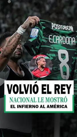 #Crónica 🔥 | Atlético Nacional superó en la fecha 2 al América Cali. El verde le mostró el infierno al diablo y le dejó claro que el Rey de Copas volvió para el presente torneo 💚🤍. #nacional #LigaBetPlay #vamosnacional🇳🇬 #vamosnacional🇳🇬 #tiktok #Viral #verde #antioquia 