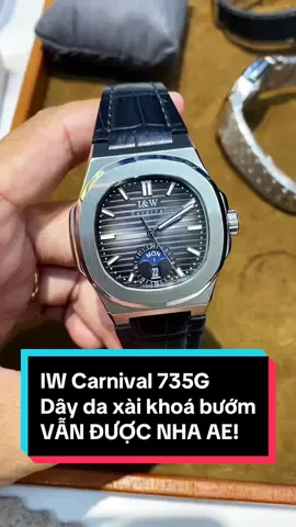 Nâng cấp khoá bướm cho bản IW Carnival 735G dễ dàng #jimmywatch #dongho #viral #watch #xuhuong #carnival 