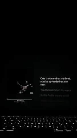 🎵..my eyes..🎵 #travisscott #music #bestlyrics #fyp #fypシ゚ #foryoupage 