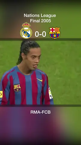 Real Madrid vs Barcelona🔥Nation League 2005 Final🔥#RealMadrid #Barcelona #Nation #League #2005 #Final