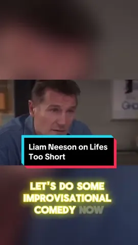 Liam Neeson on Lifes Too Short 😂 “Let’s do improvosational comedy.” #britishhumour #british #fyp #viral #funnyvideos #goviral #britishpopculture #rickygervais #gervais #lifestooshort #bbc 