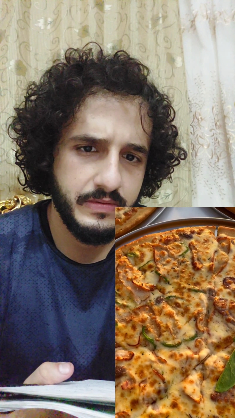 ايه الي حصل للبيتزا..