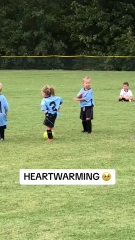 He was there for her 😭 ( Amanda Kiesel via ViralHog ) #footymemes #funny #grassrootsfootball #WomensFootball #wholesome #football #footballtiktok #Soccer #soccertiktok #futebol #futbol #trending #foryou #4u #fy 
