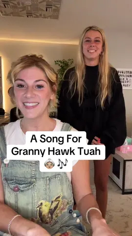 We wrote a song for Granny Hawk                👵🏼🎶🎹💦      @Hay_welch             #hawktuah #hawktuah2024 #song #foryou 
