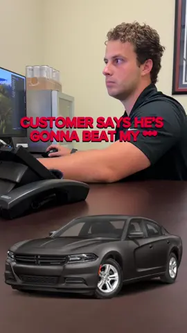 He gonna come down to get WHAT? 😂😂😂 #carsales #hellcat #fyp 