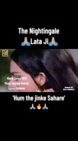 Forever the Best 🙏🏼🔥👌🏼 #latamangeshkar #latamangeshkarji #latasongs #latasongslovers #latamangeshkarsongs #legendsofpakistan #legendsofindia #pakistani_tik_tok #indiantiktok #punjabitiktok #humthejinkesahare #ghazal #ghazallovers 