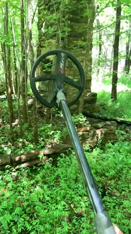 I found an old homesite in the woods, so I metal detected it!  #explore #fyp #viral #foryou #fypシ #metaldetecting #History 