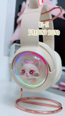 Sobrang cutie 🙈🥹 #onikumab5 #wirelessheadphones #gamingheadset #gaming 