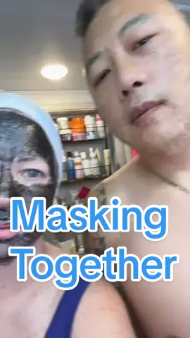 Couples who mask together!! @SKIN1004 Official @STYLEKOREAN #shopwithtaboost #koreanskincare #koreanmask #zombiemask #mummymask #coupleoftiktok 