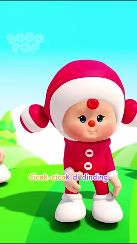Lagu Anak dan Balita - Cicak cicak di dinding #bobopoptv #cicakcicakdidinding #tiktokanak #laguanakindonesia #kidssong #viral #fyp #nurseryrhyme 