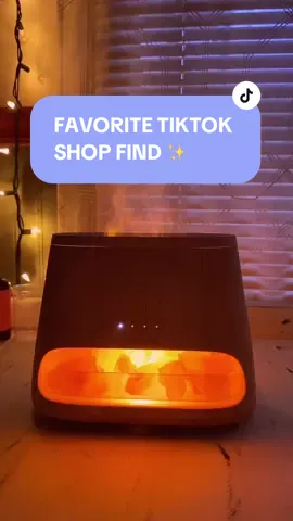 OH MY GAHHH by far my favorite thing I have found on the #tiktokshop 🙌🏼💯 #essentialoils #diffuser #saltlamp 