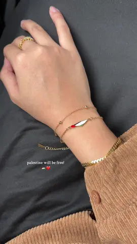 palestine bracelet 🇵🇸❤️ free free palestine!! 🥹 #fypシ゚viral  #braceletpalestine #palestinewillbefree  #freepalestine  #palestine🇵🇸 