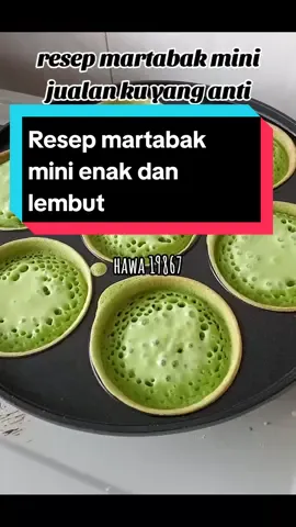 resep martabak mini lembut walau sudah 2 hari#indonesia #malaysia #martabakmini #resepmartabakmini #martabakmanis #bikangmawar #resepbikangmawar #kuebikang @jamur.merang.sr 