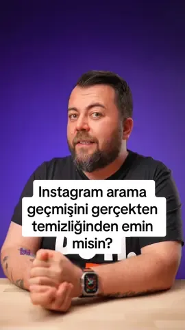 Instagram arama geçmişini temizliyorsan gerçekten temiz elinden eminsin. 😎 #keşfet #keşfetteyizzzzzz #ipucu 