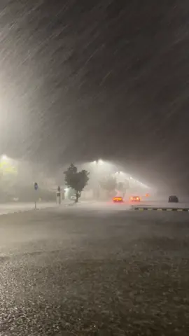 اشتقنا ): #الشتاء #hail #حائل #مطر #foryou 